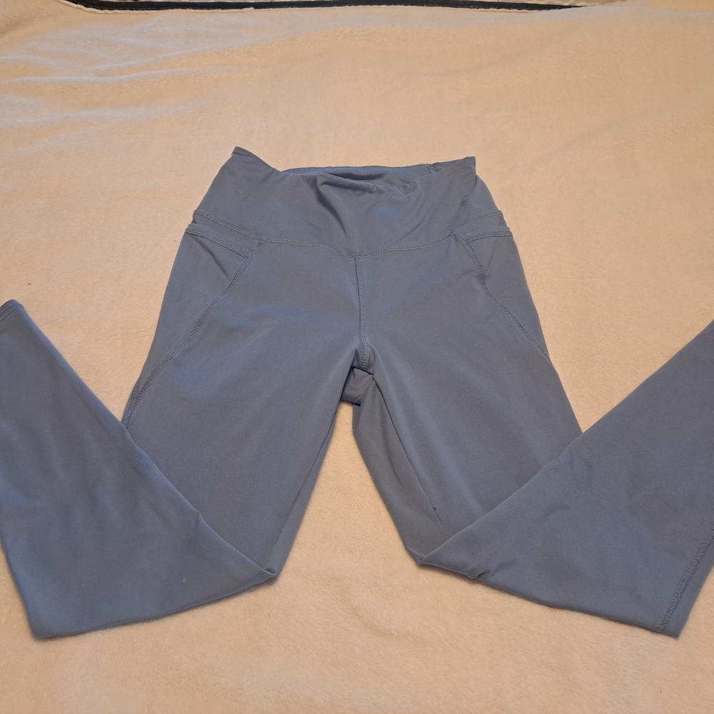 Danskin Dusty Blue High-Waist Leggings